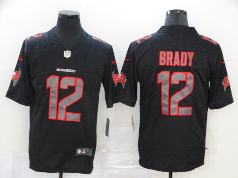 Men Tampa Bay Buccaneers #12 Brady black New Nike Limited Vapor Untouchable NFL Jerseys style 2->tampa bay buccaneers->NFL Jersey